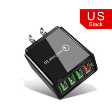 Load image into Gallery viewer, 48W Quick Charger 3.0 USB Charger for iPhone Adapter