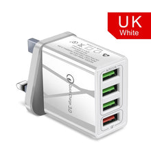 Load image into Gallery viewer, 48W Quick Charger 3.0 USB Charger for iPhone Adapter