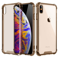 Load image into Gallery viewer, Fashion Shockproof Bumper Transparent Silicone iPhone Case