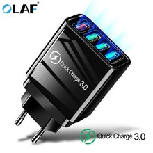 Load image into Gallery viewer, 48W Quick Charger 3.0 USB Charger for iPhone Adapter