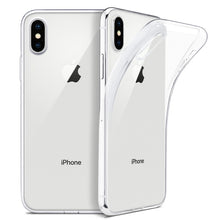 Load image into Gallery viewer, Slim Clear Soft TPU Cover Support Wireless Charging for Apple 5.8" iPhone