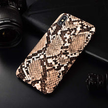 Load image into Gallery viewer, Snake Skin PU Leather Cover for iPhones