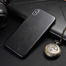 Load image into Gallery viewer, Snake Skin PU Leather Cover for iPhones