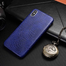 Load image into Gallery viewer, Snake Skin PU Leather Cover for iPhones