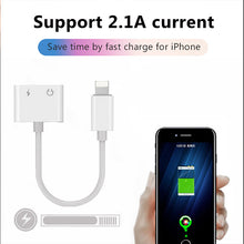 Load image into Gallery viewer, iPhone Adapter 2 in 1 For Apple iPhone