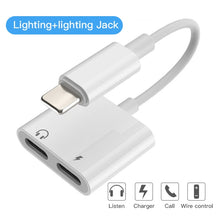 Load image into Gallery viewer, iPhone Adapter 2 in 1 For Apple iPhone