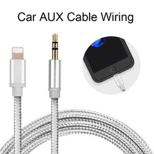 Load image into Gallery viewer, Lightning To AUX Cable Car Converter   Audio Adapter for IPhone
